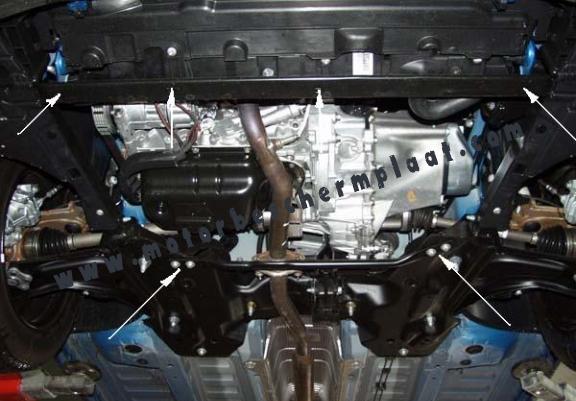 Motor en Versnellingsbak Beschermplaat voor Citroen C3 Picasso