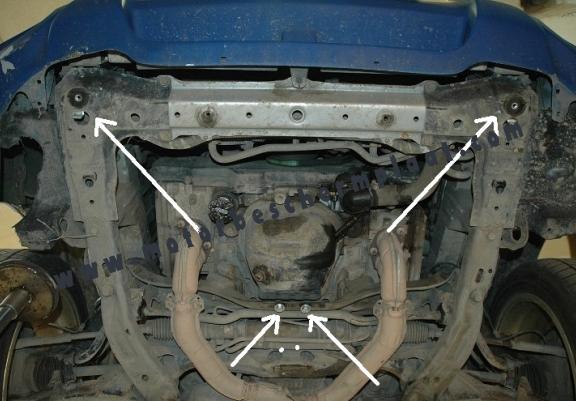 Motor en Versnellingsbak Beschermplaat voor Subaru Forester 2