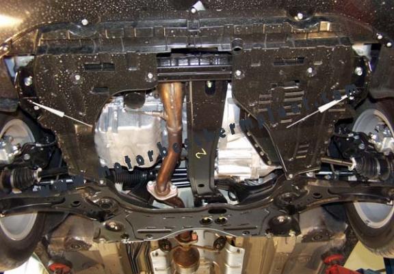 Motor, Versnellingsbak en Radiator Beschermplaat voor Fiat Sedici