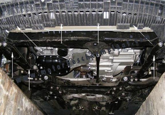 Motor, Versnellingsbak en Radiator Beschermplaat voor Lexus CT200H