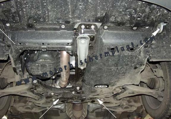 Motor, Versnellingsbak en Radiator Beschermplaat voor Toyota Avensis