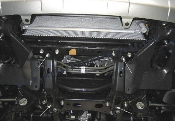 Motor en Radiator Beschermplaat voor Toyota Hilux
