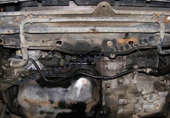 Motor en Versnellingsbak Beschermplaat voor Volkswagen Passat - B3, B4 