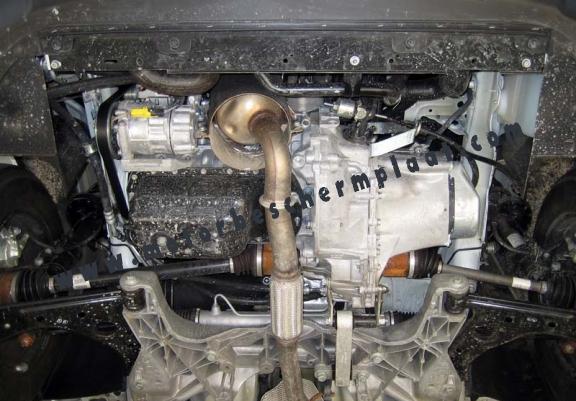 Motor en Versnellingsbak Beschermplaat voor Peugeot Bipper