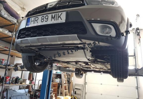 Motor, Versnellingsbak en Radiator Beschermplaat voor Renault Express