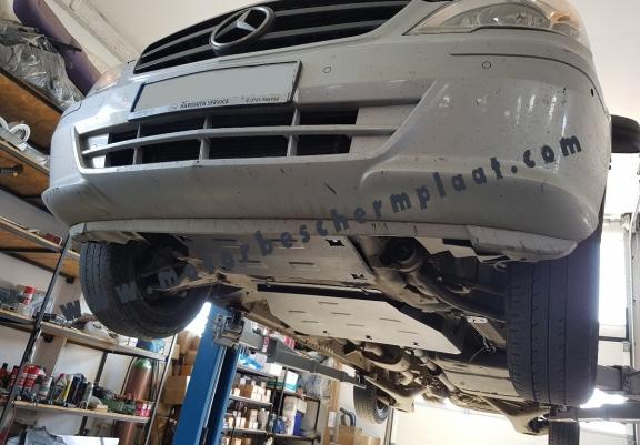 Versnellingsbak Beschermplaat voor Mercedes Vito W639 - 2.2 D 4x2