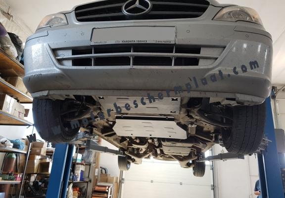 Versnellingsbak Beschermplaat voor Mercedes Vito W639 - 2.2 D 4x2