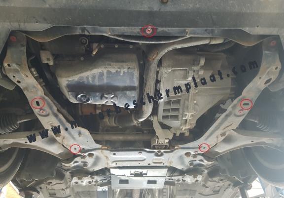 Motor, Versnellingsbak en Radiator Beschermplaat voor Volvo XC60