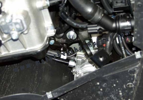 Motor, Versnellingsbak en Radiator Beschermplaat voor Vw Polo (6R) Diesel