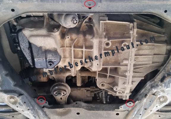 Motor, Versnellingsbak en Radiator Beschermplaat voor Mercedes Viano W447, 4x2, 1.6 D