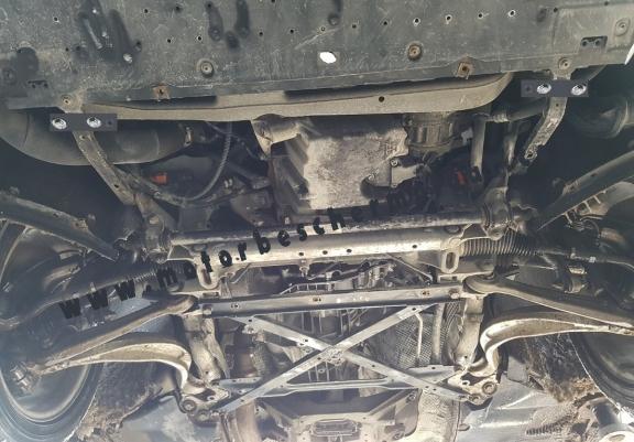 Motor en Radiator Beschermplaat voor Audi A4 B8, benzine
