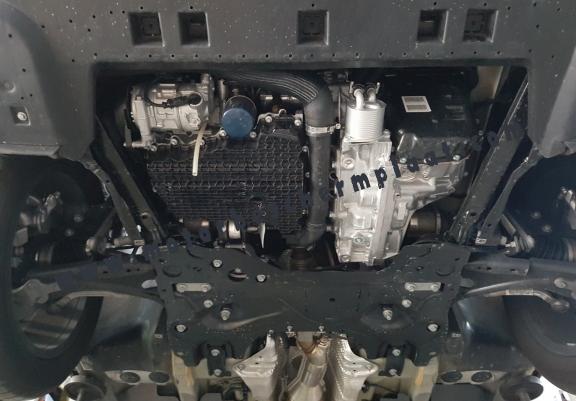 Motor, Versnellingsbak en Radiator Beschermplaat voor Peugeot 308