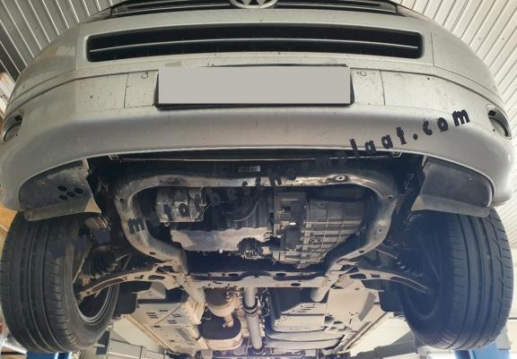 Motor, Versnellingsbak en Radiator Beschermplaat voor Volkswagen Transporter T6 - aluminium