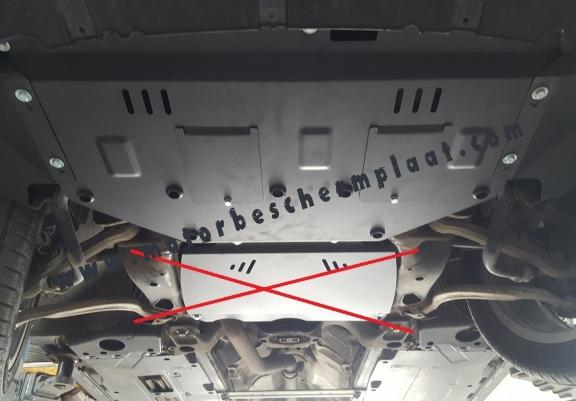 Motor en Radiator Beschermplaat voor Seat Exeo