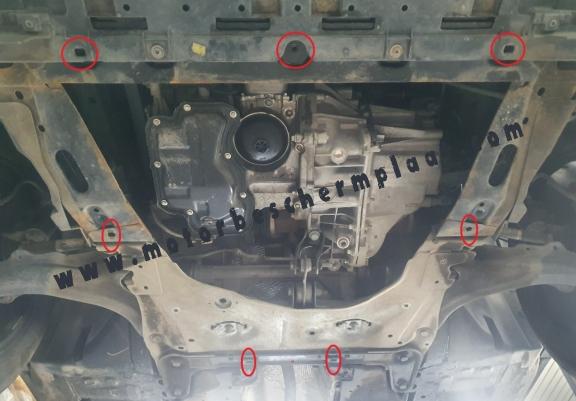 Motor en Versnellingsbak Beschermplaat voor Renault Clio 4