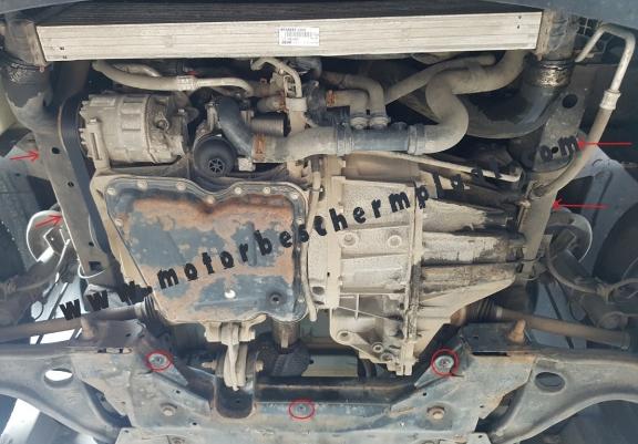 Motor en Versnellingsbak Beschermplaat voor Nissan NV400