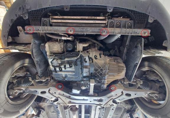 Motor en Versnellingsbak Beschermplaat voor Hyundai IX35