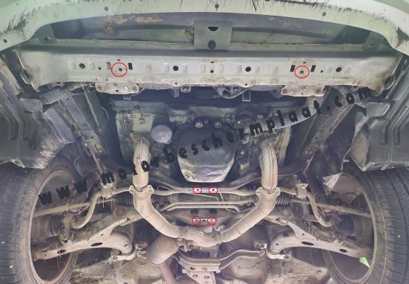 Motor, Versnellingsbak en Radiator Beschermplaat voor Subaru Forester 1