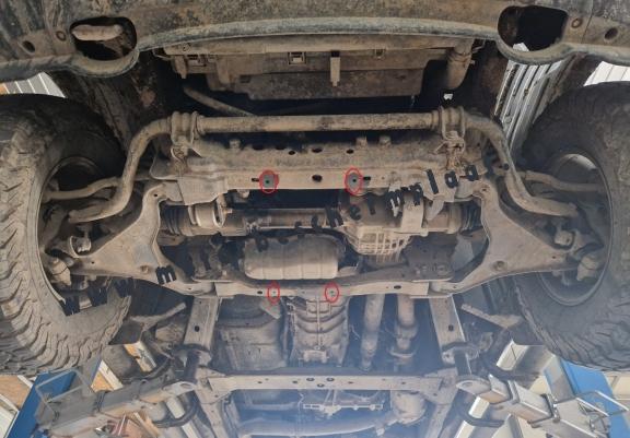 Motor Beschermplaat voor Nissan Pathfinder