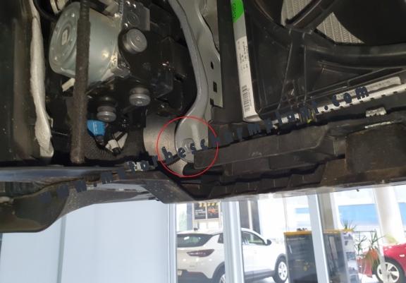Motor en Versnellingsbak Beschermplaat voor Peugeot 208