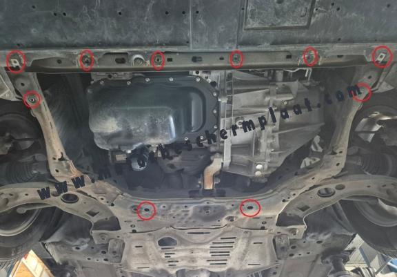 Motor en Versnellingsbak Beschermplaat voor Mazda CX3