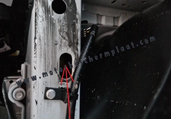 Motor, Versnellingsbak en Radiator gegalvaniseerd staal  Beschermplaat voor Ford Transit Custom