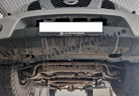 Aluminium Radiator Beschermplaat voor Nissan Navara D40