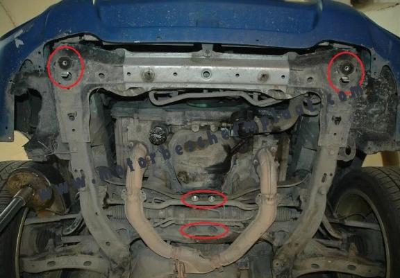 Aluminium Motor en Versnellingsbak Beschermplaat voor Subaru Forester 2
