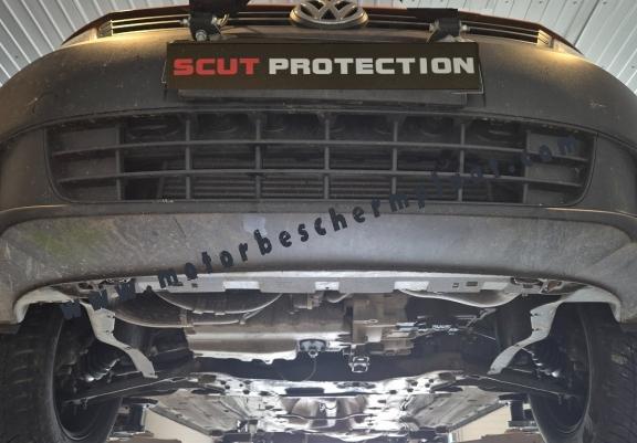 Aluminium Motor, Versnellingsbak en Radiator Beschermplaat voor VW Jetta