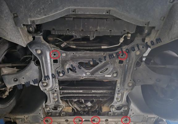 Motor en Radiator Beschermplaat voor Audi Q4 e-tron