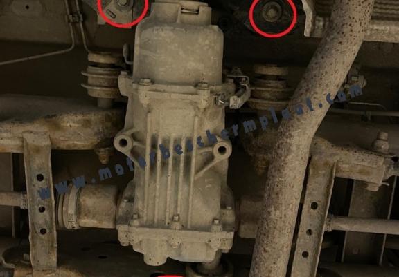 Differentieel Beschermplaat voor Dacia Duster 4x4