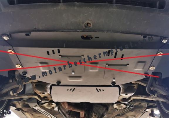 Versnellingsbak Beschermplaat voor Skoda Superb - automatique