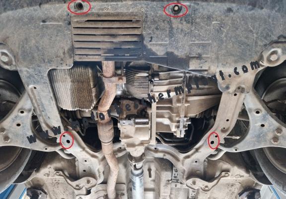 Motor, Versnellingsbak en Radiator Beschermplaat voor Hyundai Tucson