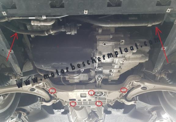 Motor Beschermplaat voor Audi Q2