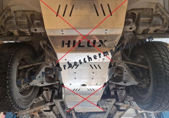 Motor  Beschermplaat voor Toyota Hilux Invincible