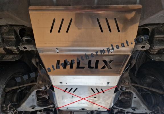 Radiator aluminium  Beschermplaat voor Toyota Hilux Revo