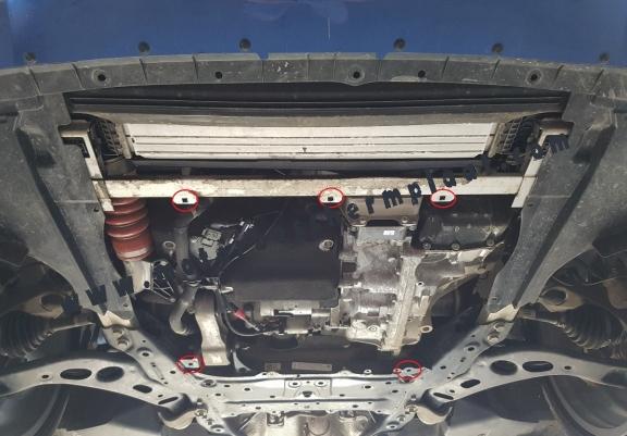 Motor Beschermplaat voor BMW X1 F48