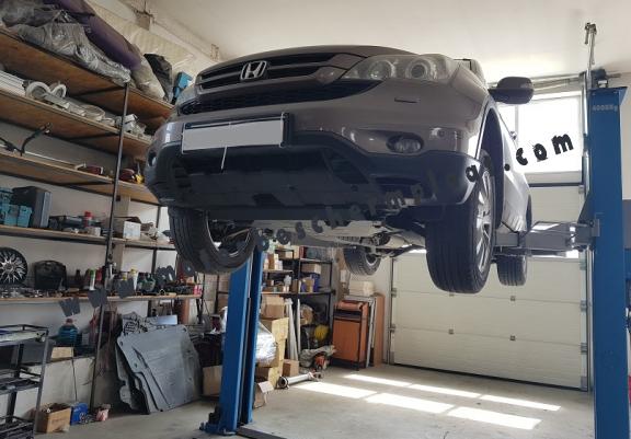 Motor, Versnellingsbak en Radiator Beschermplaat voor Honda CR-V Gen 5