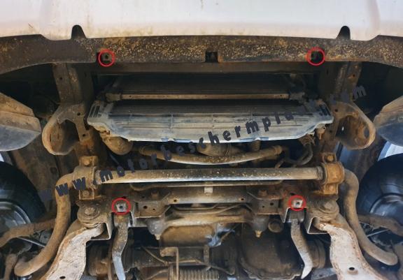 Radiator Beschermplaat voor Mitsubishi L200