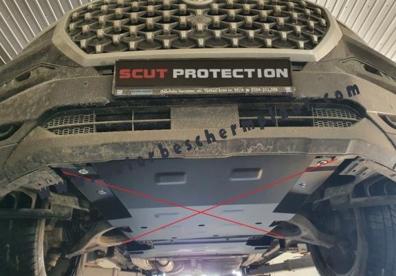 Versnellingsbak Beschermplaat voor SsangYong Rexton 