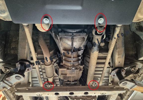 Versnellingsbak Beschermplaat voor Hyundai Terracan