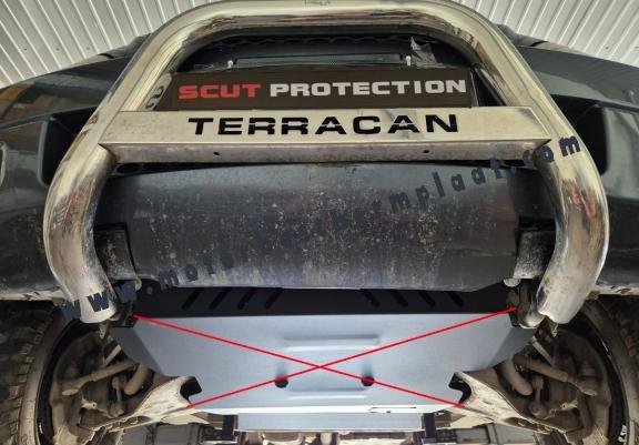 Versnellingsbak Beschermplaat voor Hyundai Terracan