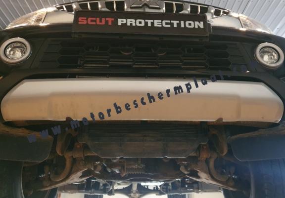 Stalen motor-, versnellingsbak- en differentieel beschermplaat voor Mitsubishi L200