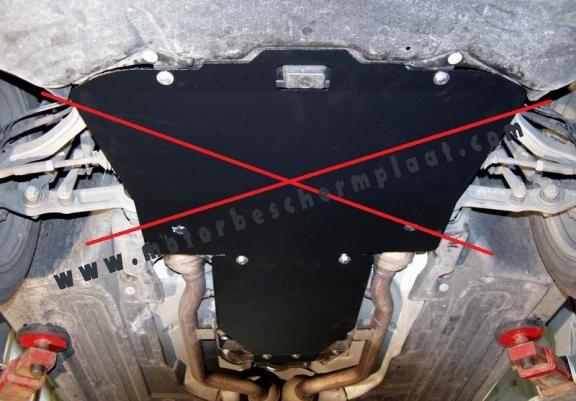 Versnellingsbak Beschermplaat voor Mercedes E-Clasee W211 automatique