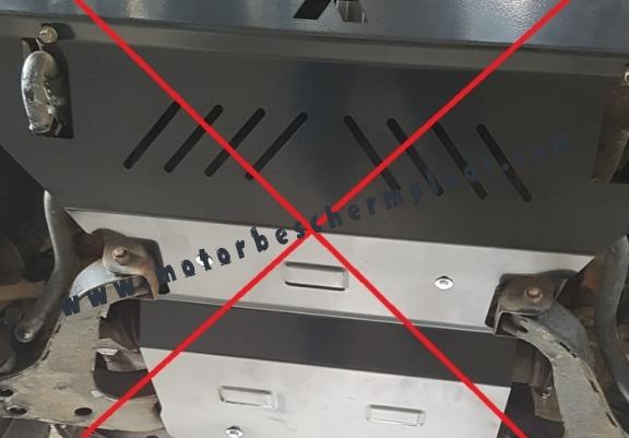 Versnellingsbak Beschermplaat voor Mitsubishi Pajero 3 (V60, V70)
