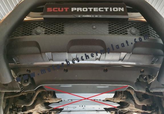 Versnellingsbak Beschermplaat voor Nissan Navara NP300 - D23