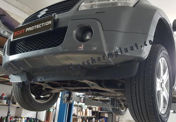 Aluminium Versnellingsbak en tussenbak Beschermplaat voor Suzuki Grand Vitara 2