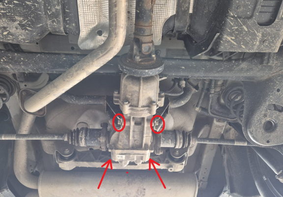 Differentieel Beschermplaat voor Suzuki S-Cross