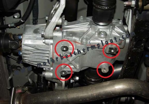 Differentieel Beschermplaat voor Toyota RAV 4