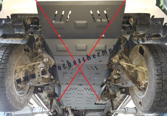 Differentieel Beschermplaat voor Toyota Hilux Revo